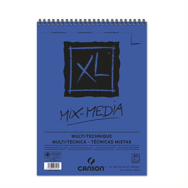 CAD ARTB MIX MEDIA 40FLS 17.8 X 25.4 224GM2 60516109
