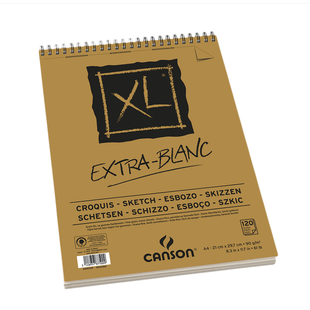 XL EXTRA BLANC 120FLS A4 90GM2  60787500