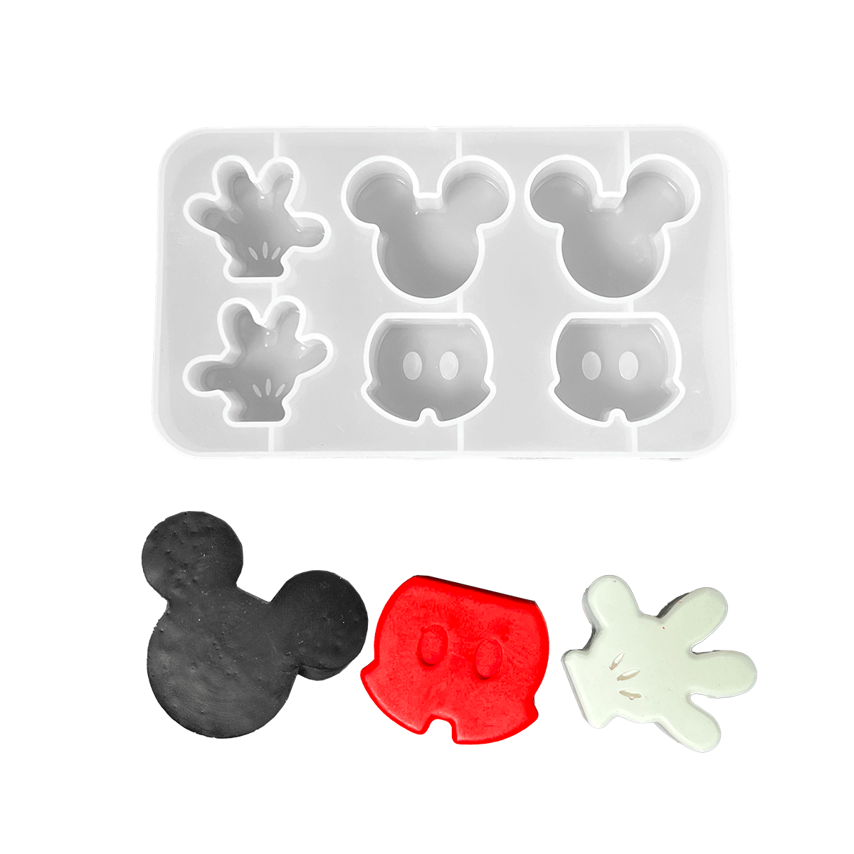 MOLDE DE SILICONE MICKEY 16,5X10X2,5ALT