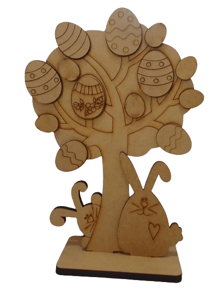 ARVORE DE PASCOA COM OVOS