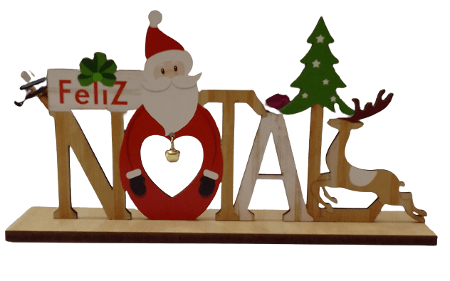 DECORACAO DE MESA FELIZ NATAL