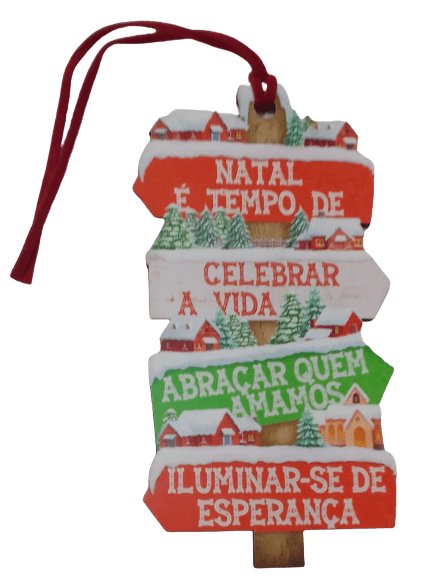 TAG DECORATIVA NATAL E TEMPO