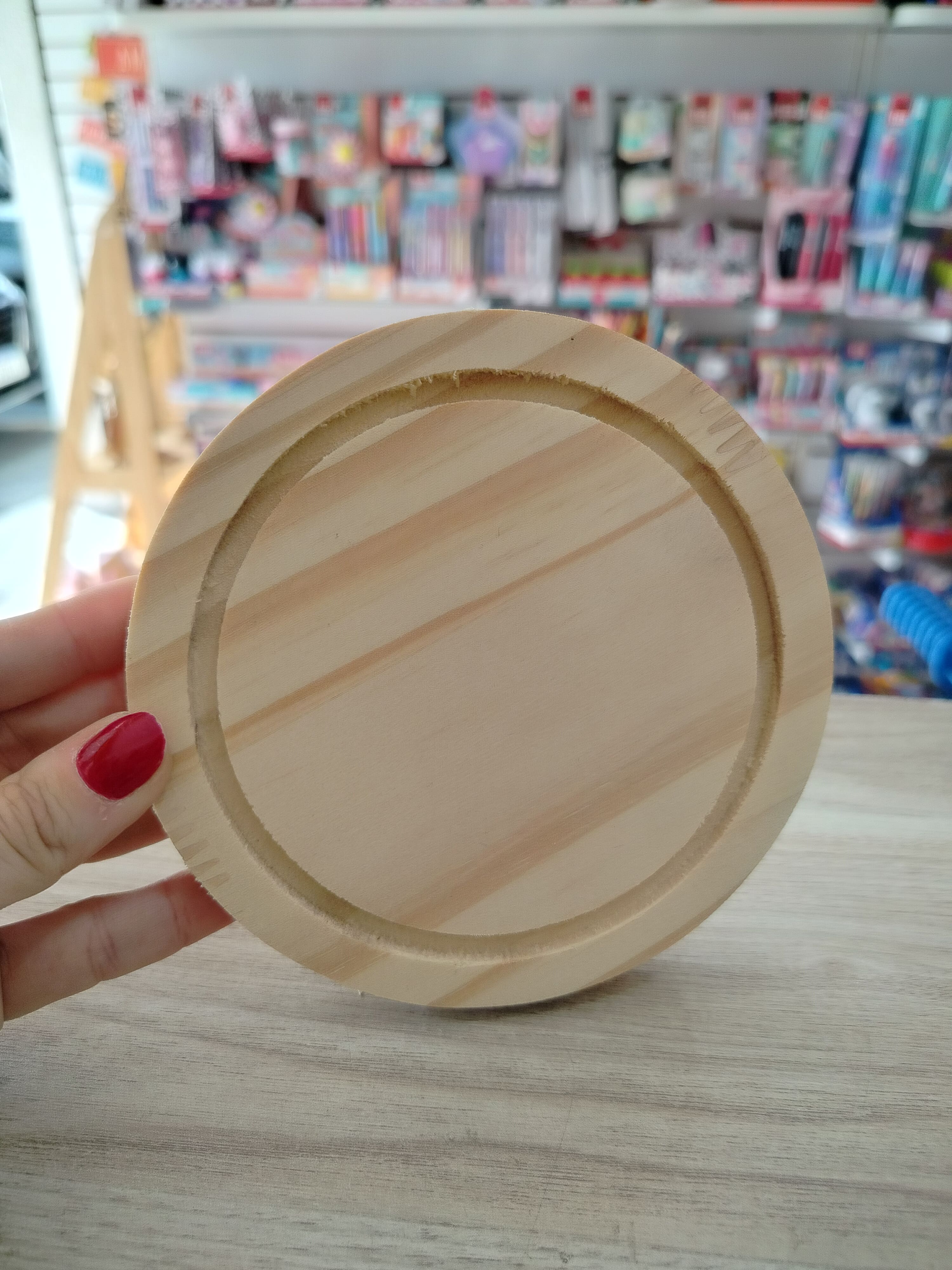 BASE PARA CÚPULA DE VIDRO GRANDE 16 CM