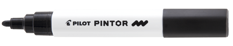 MARCADOR PILOT A BASE DE AGUA MEDIUM PRETO