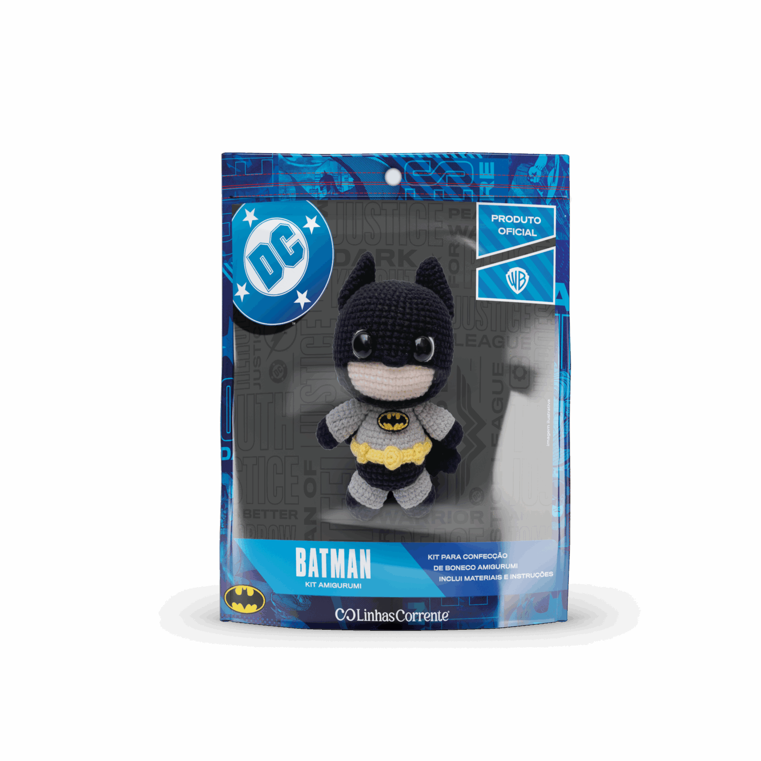 KIT AMIGURUMI DC BATMAN