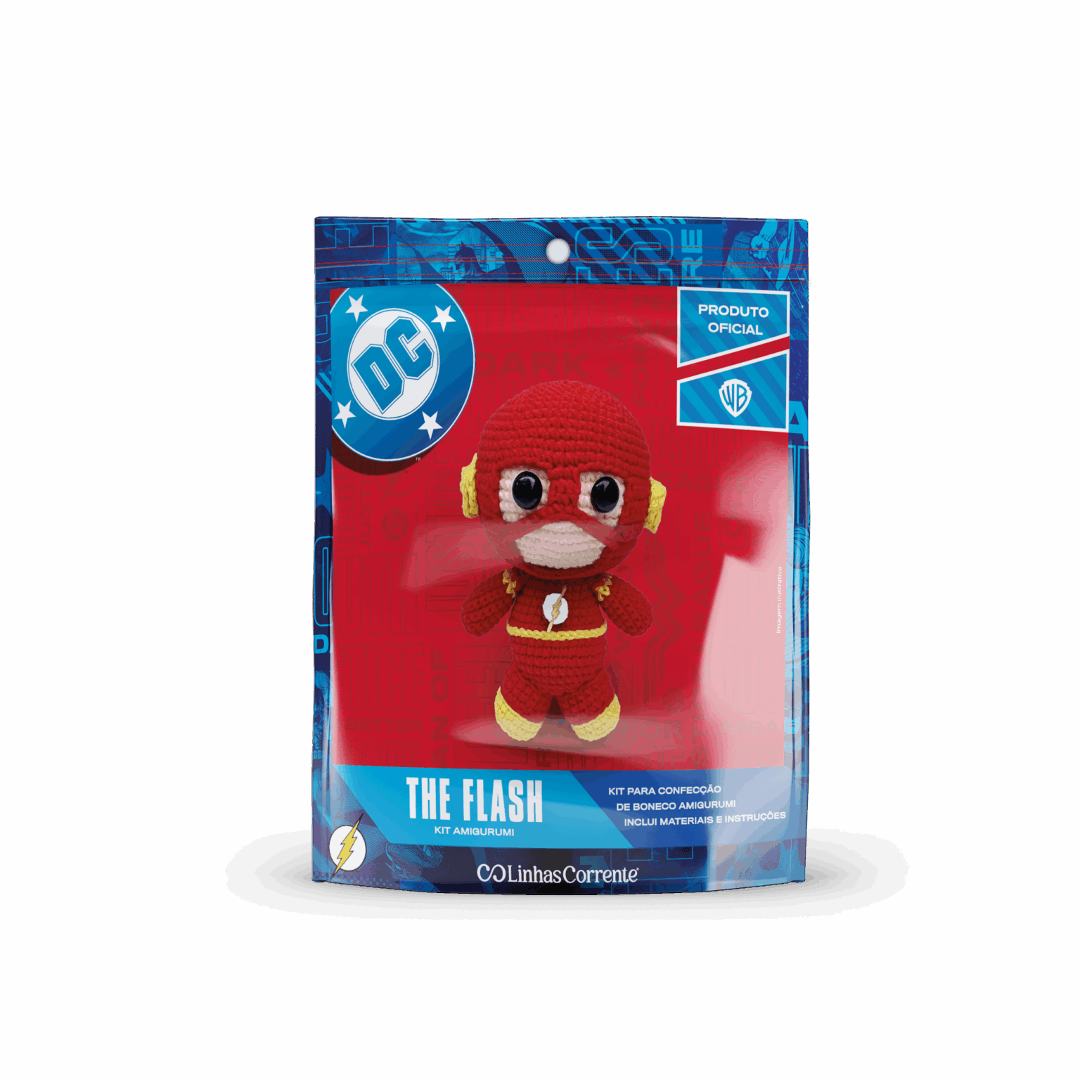 KIT AMIGURUMI DC THE FLASH