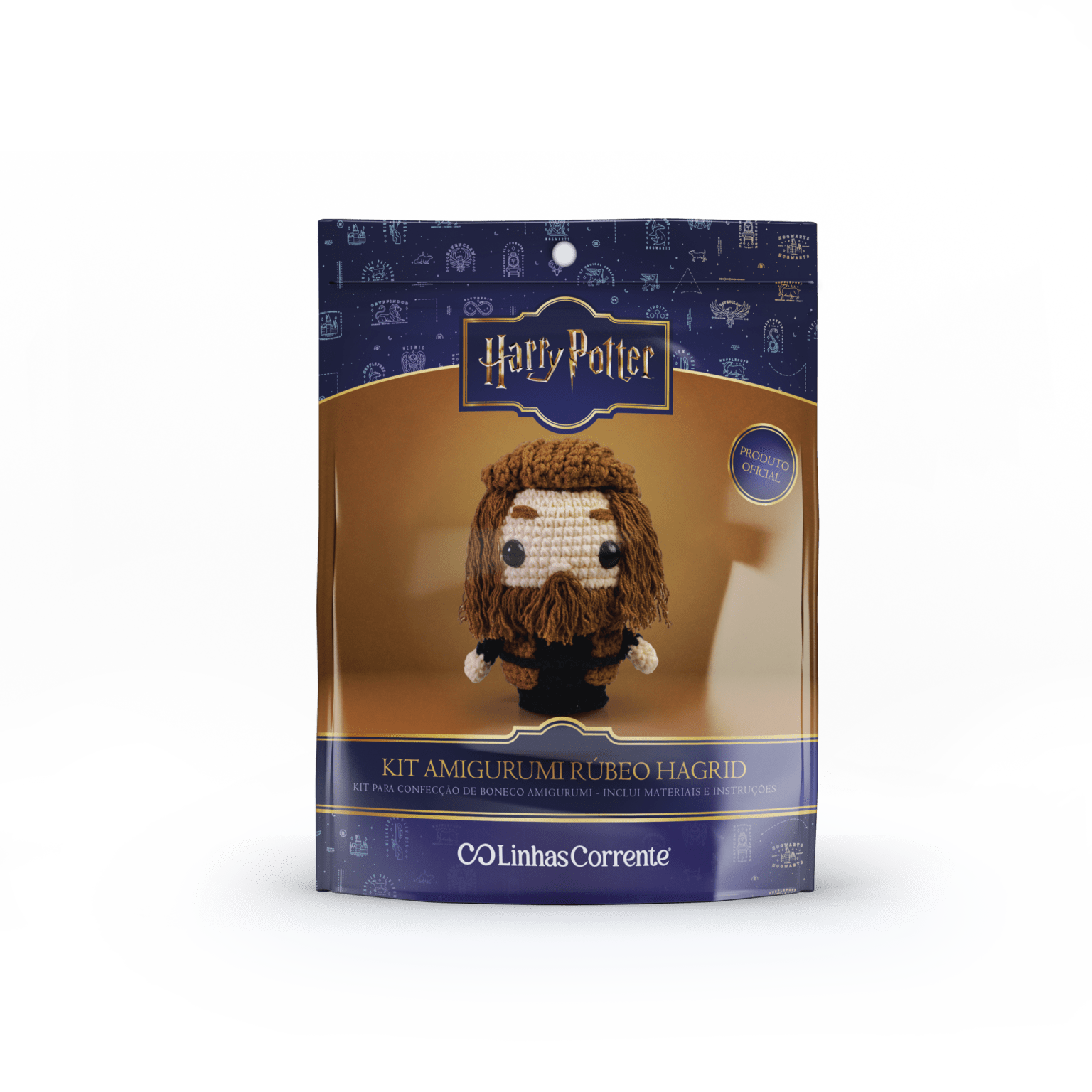 KIT AMIGURUMI HARRY POTTER RUBEO HAGRID