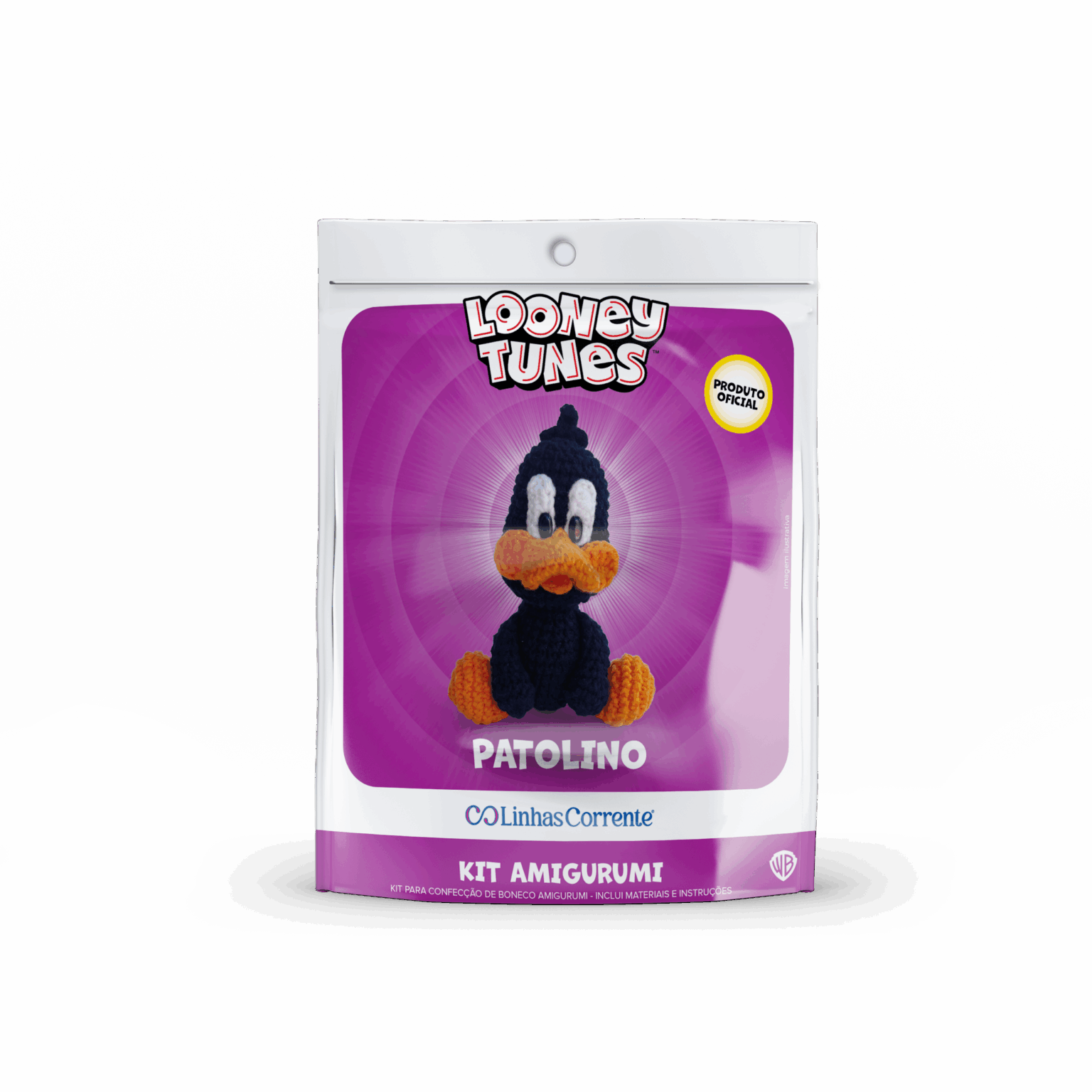 KIT AMIGURUMI LOONEY TUNES PATOLINO