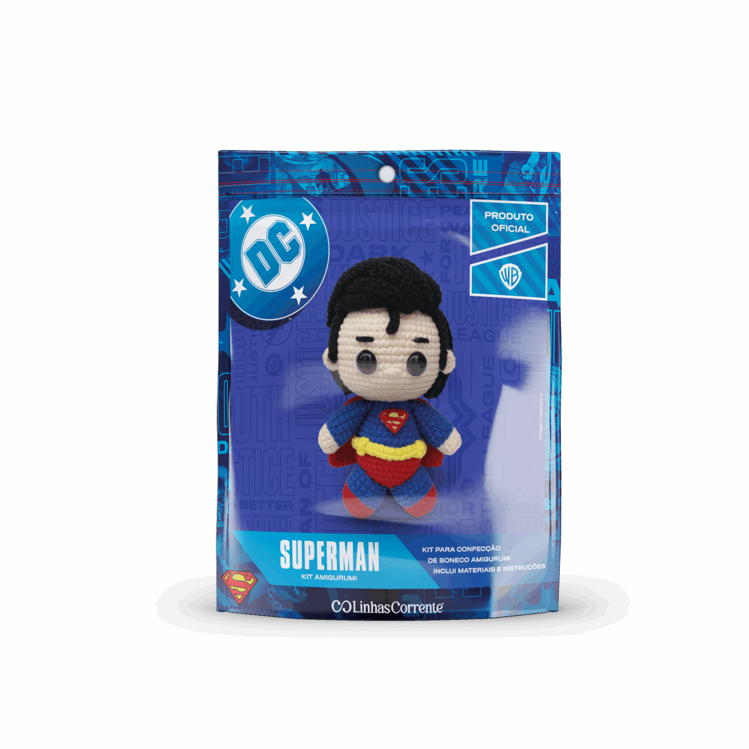 KIT AMIGURUMI SUPERMAN