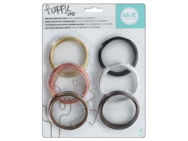 ACESSORIOS / 660266 / HAPPY JIG - COLOR WIRE - NEUTRAL PACK - (6 PIECES)