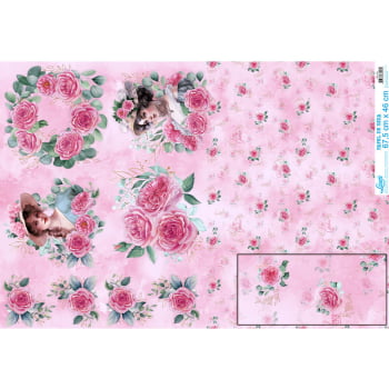 PAPEL DE SEDA - COLECAO ROSAS DAMAS PSL-041