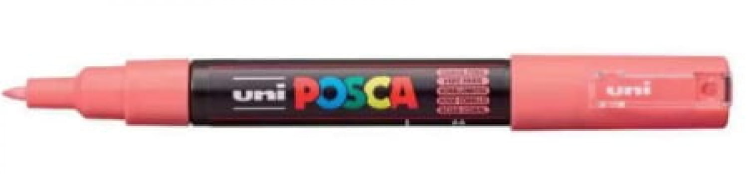 PC-1M CAN.POSCA ROSA CORAL CX C/12