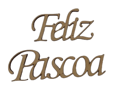 FELIZ PÁSCOA APLIQUE