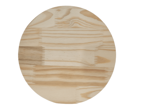 TABUA PINUS REDONDA LISA 15CM