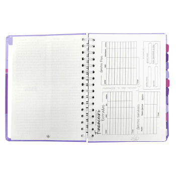 PLANNER A5 100FOLHAS CAPA DURA COM ELASTICO