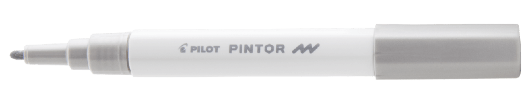 MARCADOR PILOT A BASE DE AGUA FINE PRATA METALICO