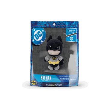 KIT AMIGURUMI DC BATMAN