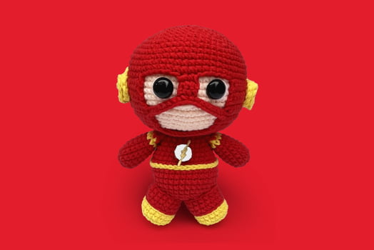 KIT AMIGURUMI DC THE FLASH