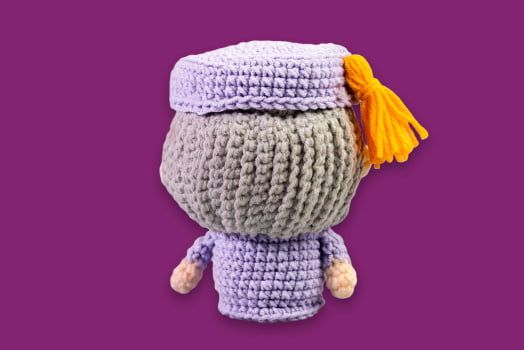 KIT AMIGURUMI HARRY POTTER ALVO DUMBLEDORE
