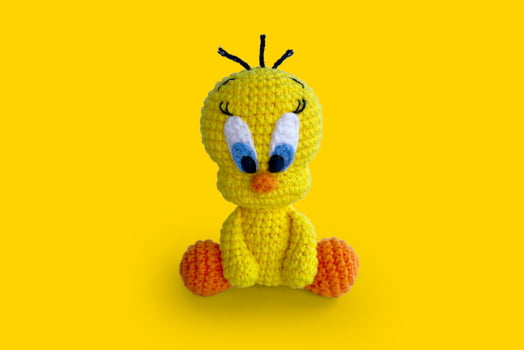 KIT AMIGURUMI LOONEY TUNES PIU PIU