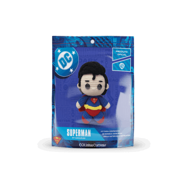 KIT AMIGURUMI SUPERMAN