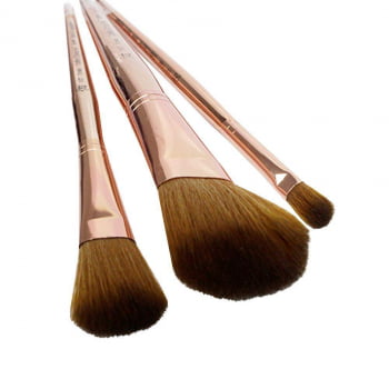 KIT CRAFTERS CHOICE PRO ROSE GOLD 3 PINCEIS MOP - RCC PRO103