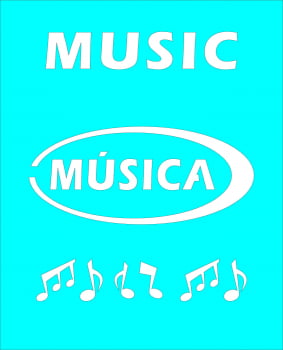 STENCIL JOIA MUSICA 15X20 JC 828