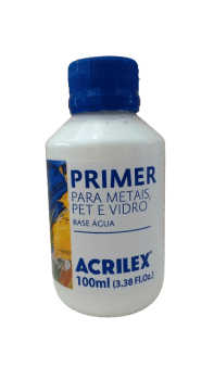 PRIMER PARA METAIS PET E VIDRO ACRILEX