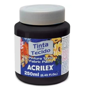 TINTA TECIDO FOSCA- 250ML ACRILEX