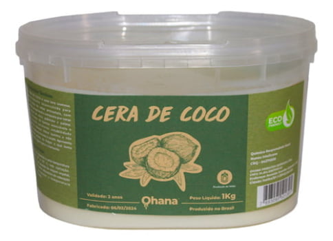 PARAFINA DE CERA DE COCO 1 KG PARA VELAS