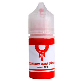 CORANTE PIGMENTO A BASE DE AGUA 30 G - VERMELHO