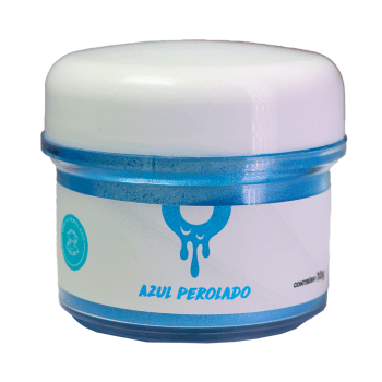 PIGMENTO AZUL PEROLADO 10 G PARA VELA 