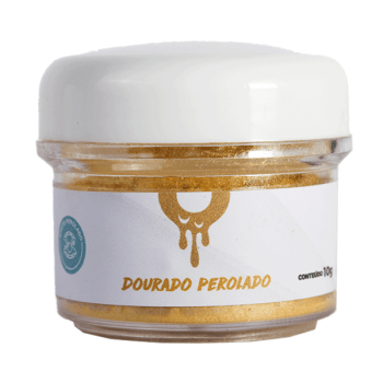 PIGMENTO DOURADO PEROLADO 10 G PARA VELA