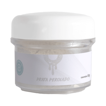 PIGMENTO PRATA PEROLADO 10 G PARA VELA