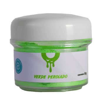 PIGMENTO VERDE PEROLADO 10 G PARA VELA